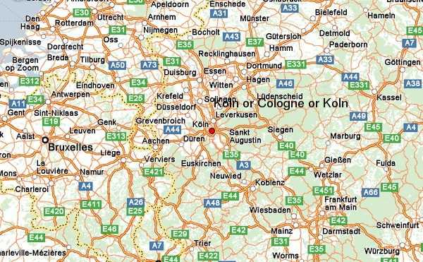 koln zone carte